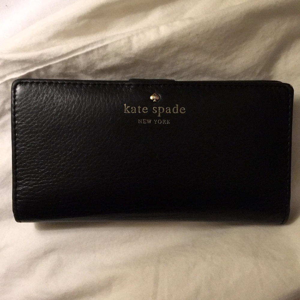 kate spade Black Wallet